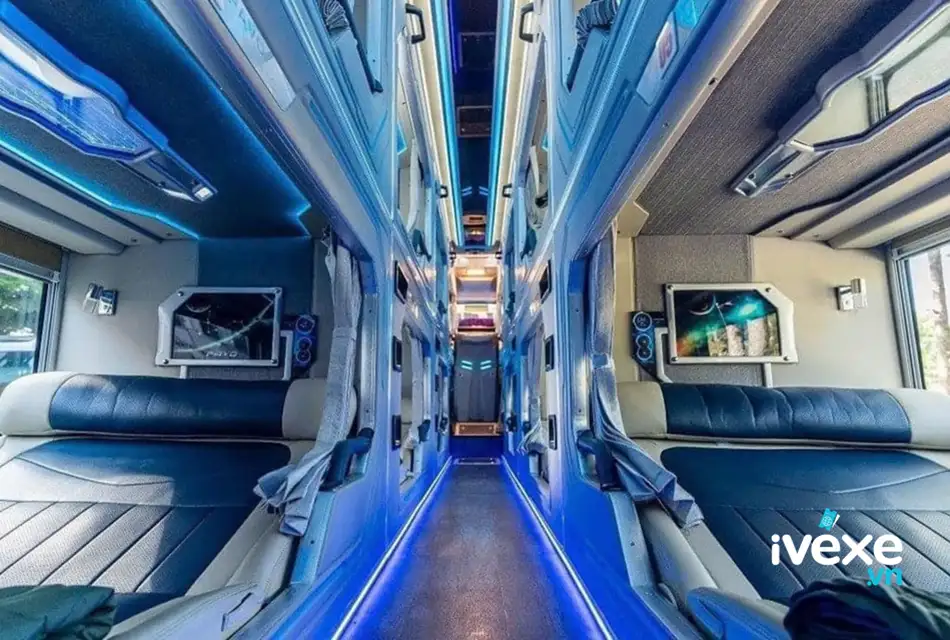 Tiện nghi hiện đại xe Limousine 24 phòng của nhà xe Ngọc Ánh Limousine