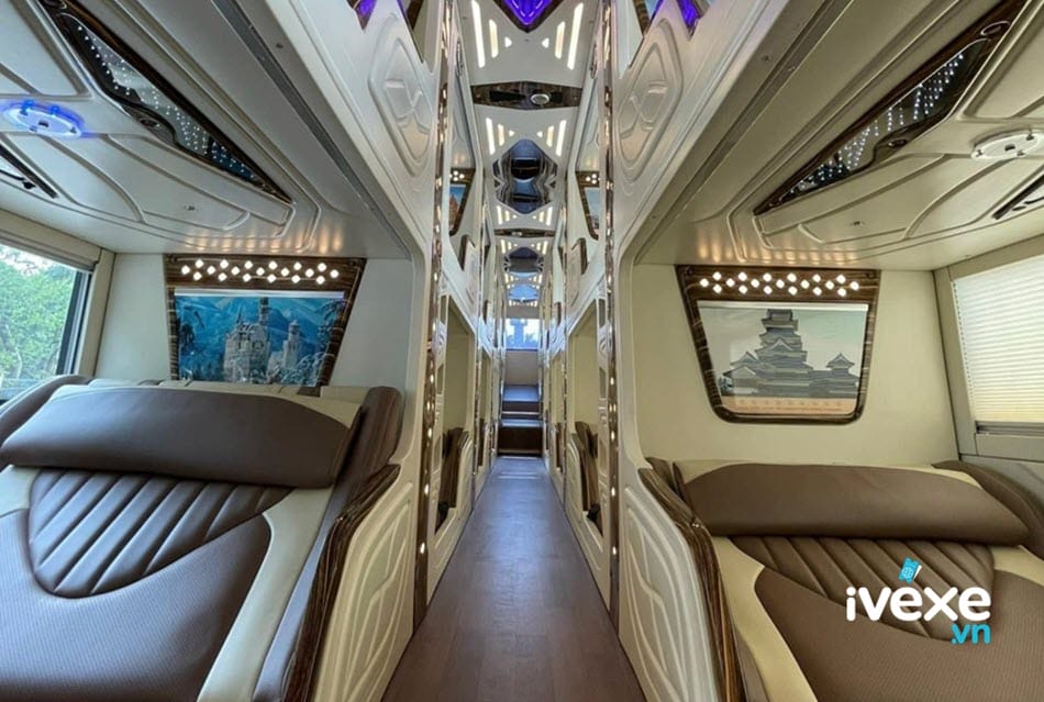 Tiện nghi sang trọng xe Limousine 24 phòng của nhà xe Minh Thắng