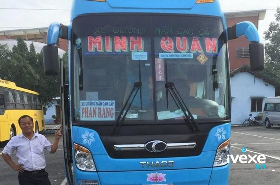 Nhà xe Minh Quân Phan Rang tuyến xe Phan Rang đi Bình Dương