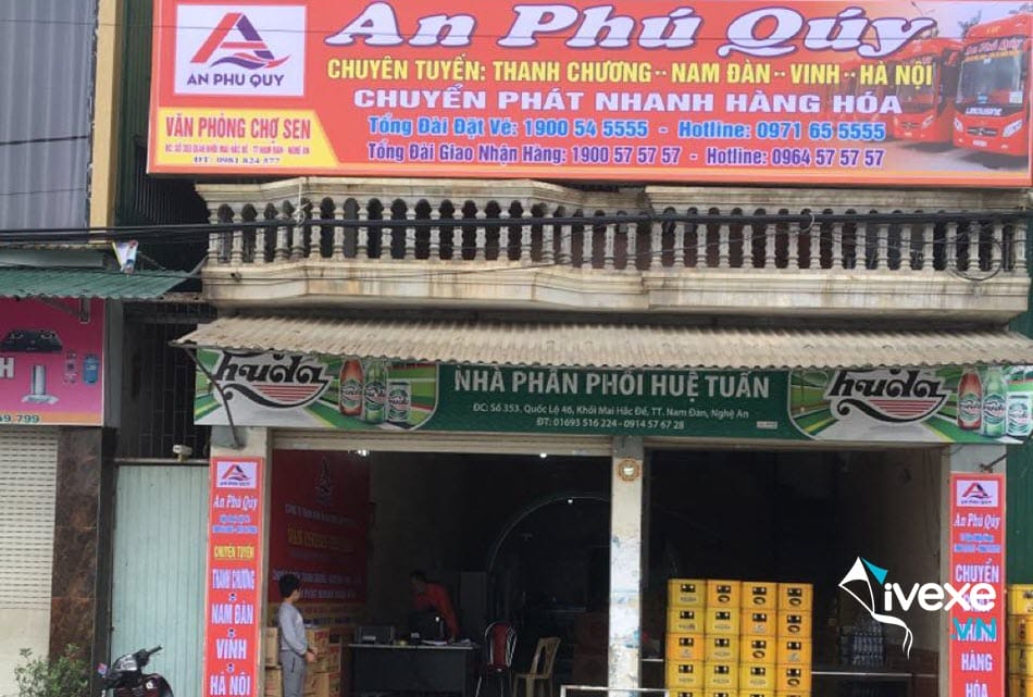 Địa chỉ trạm xe An Phú Quý tại Nghệ An