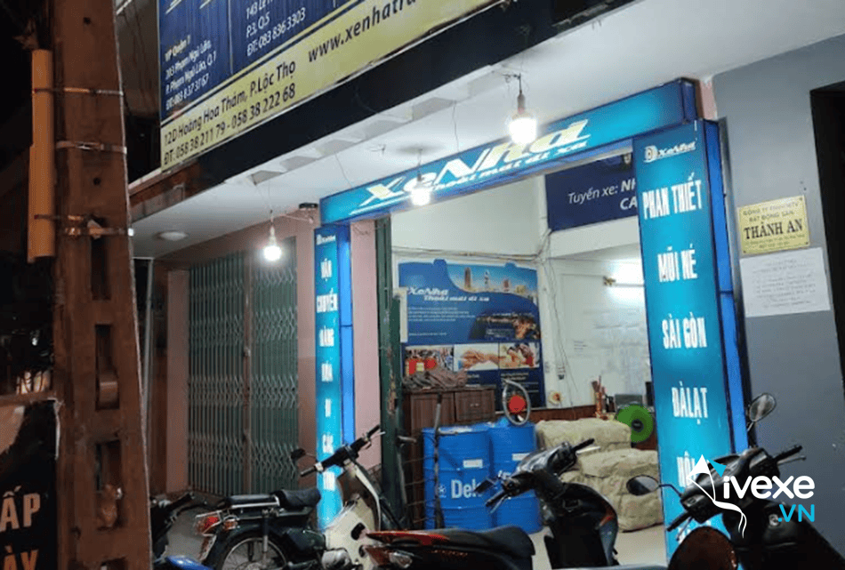 Địa chỉ văn phòng nhà xe Xe Nhà tại Nha Trang