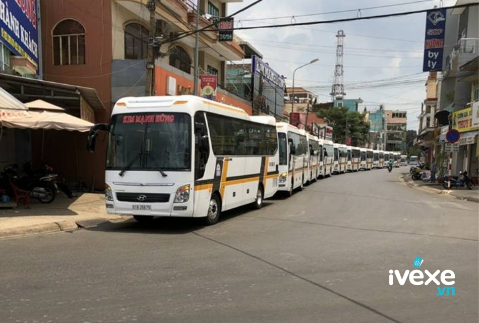 Dòng xe ghế ngồi 29 chỗ của nhà xe Kim Mạnh Hùng