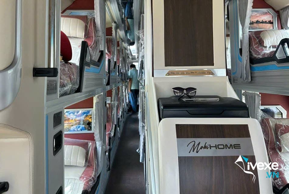 Dòng xe Limousine 32 phòng của nhà xe Hải Vân Đà Nẵng
