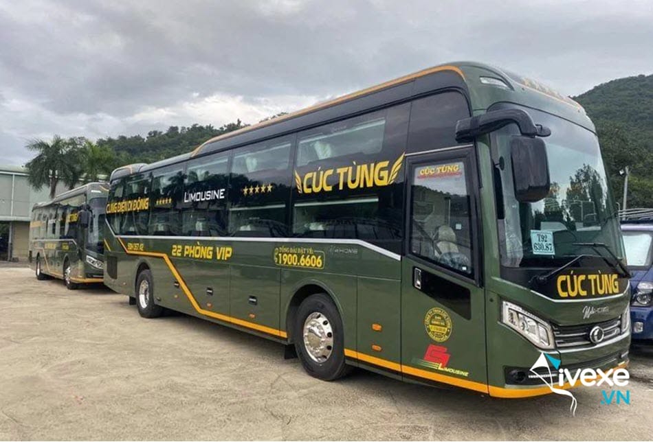 Nhà xe Cúc Tùng Sài Gòn đi Nha Trang - Khánh Hòa chất lượng