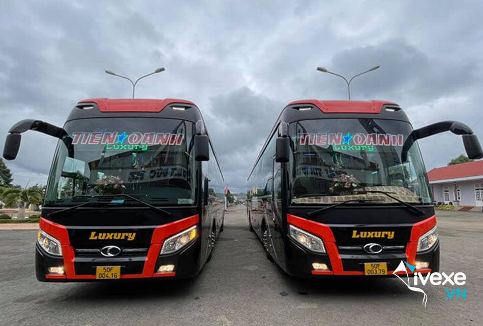 Nhà xe Tiến Oanh Sài Gòn đi Đắk Lắk chất lượng cao