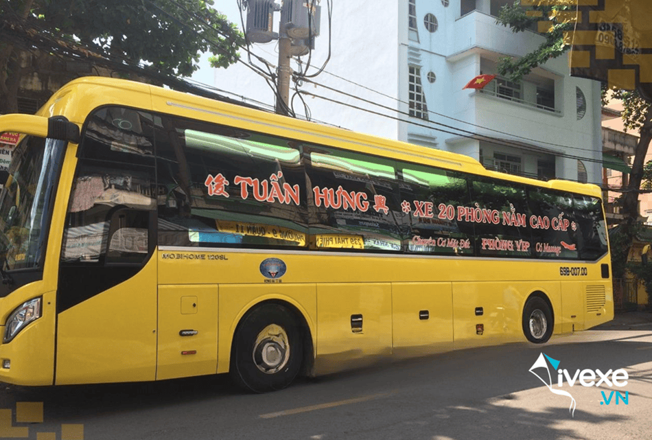 Nhà xe Tuấn Hưng Sài Gòn đi Cà Mau
