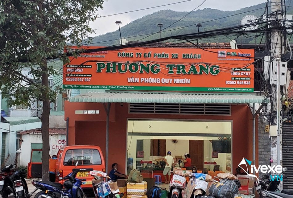 Địa chỉ phòng vé nhà xe Phương Trang tại Quy Nhơn - Bình Định
