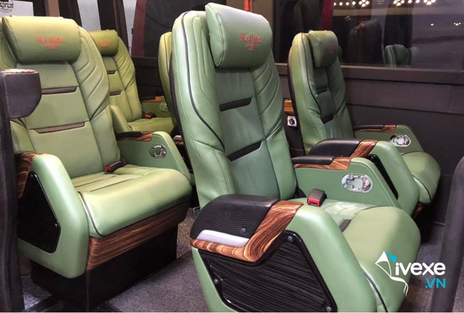 Tiện ích hiện đại dòng xe ghế Limousine của xe Huệ Nghĩa