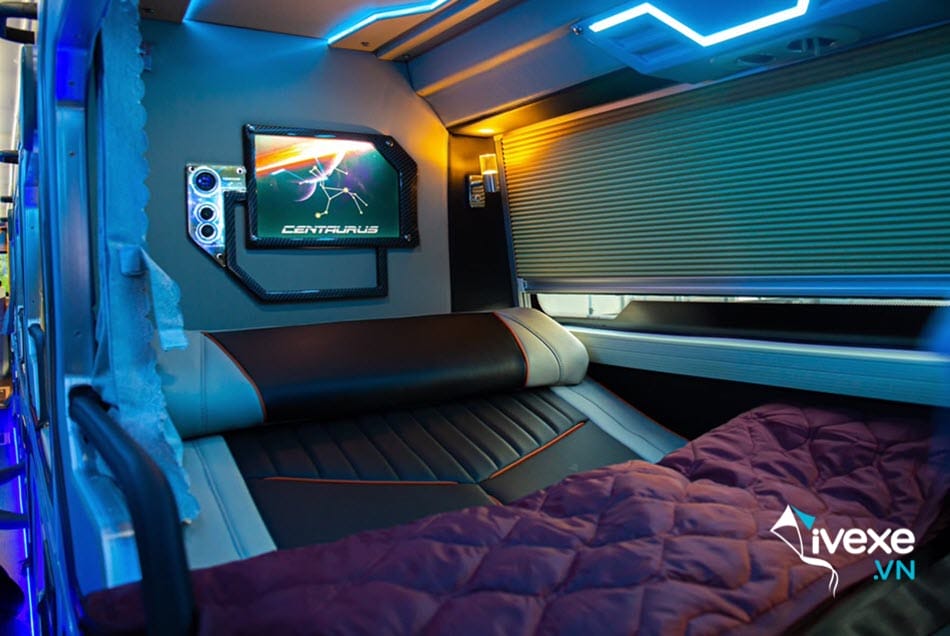 Tiện nghi xe Limousine 22 phòng của xe Liên Hưng Nha Trang