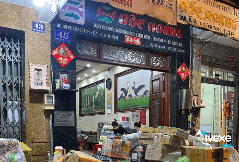 Địa chỉ văn phòng nhà xe Quốc Hoàng tại Sài Gòn