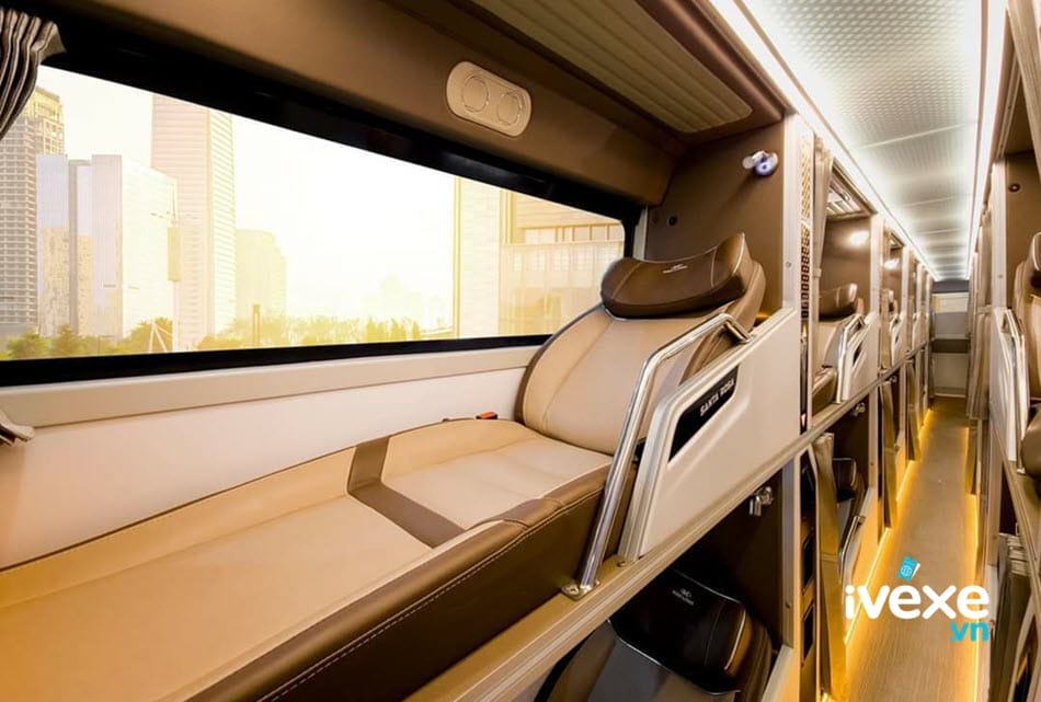 Dòng xe Limousine 34 phòng hiện đại của nhà xe Phương Trang Quảng Nam