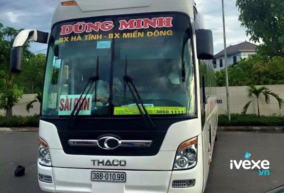 Nhà xe Dũng Minh tuyến xe Hà Nội đi Hà Tĩnh giá rẻ