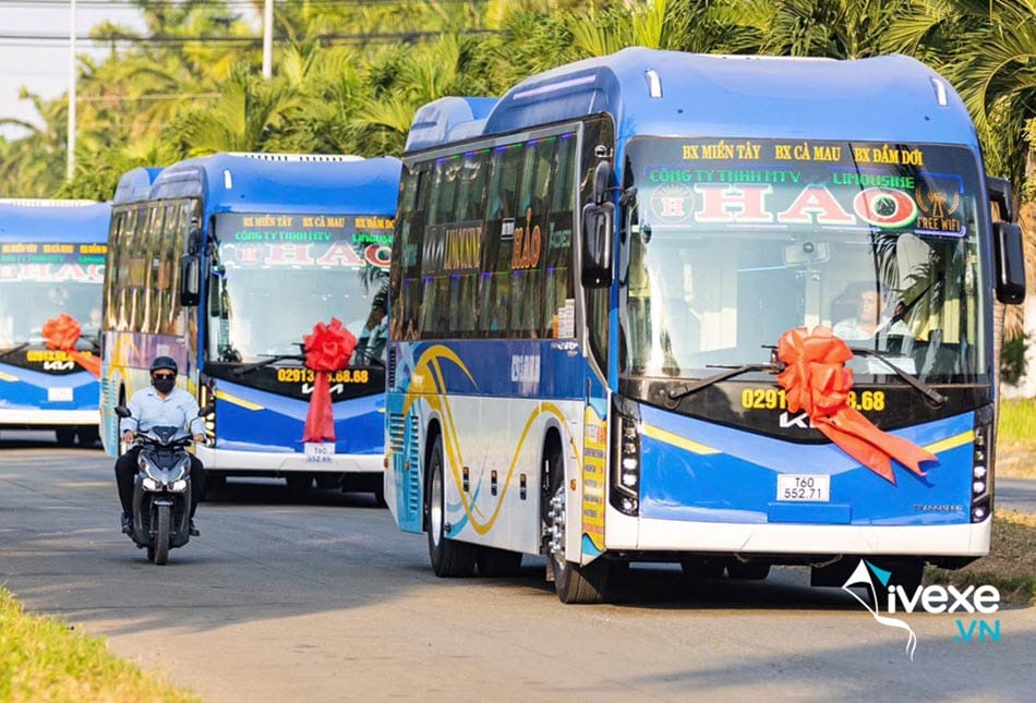 Nhà xe Hảo Sài Gòn đi Cà Mau an toàn