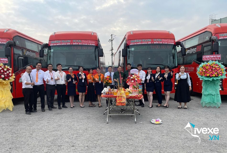 Nhà xe Phương Trang Đồng Tháp đi các tỉnh chất lượng cao
