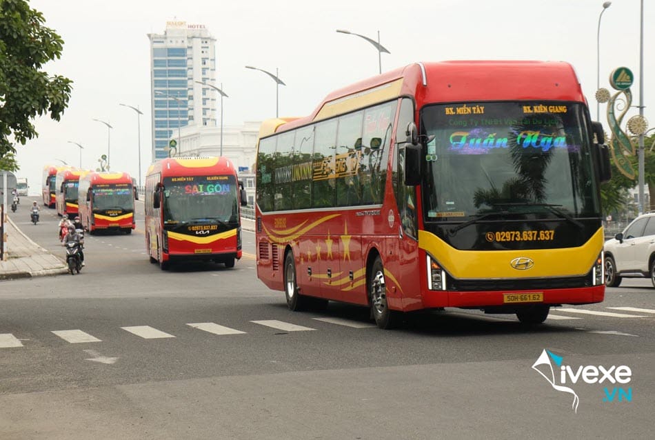 Nhà xe Tuấn Nga Sài Gòn đi Rạch Giá - Kiên Giang