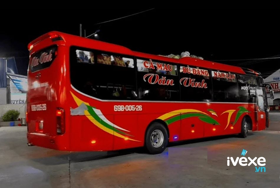 Nhà xe Văn Vĩnh tuyến xe Trà Vinh đi Cà Mau