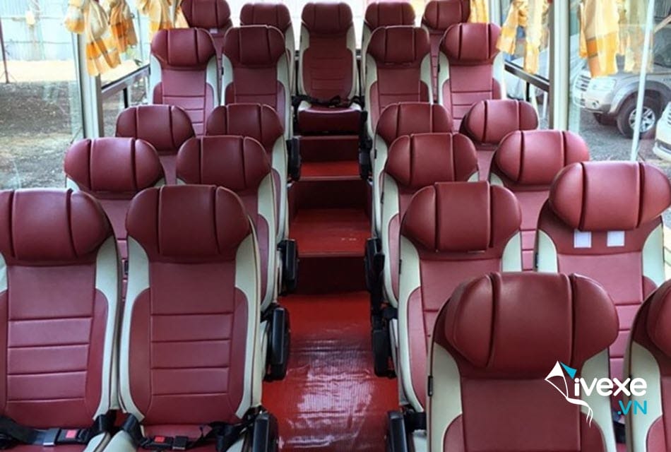 Tiện ích xe ghế 30 chỗ của xe khách Phú Vĩnh Long