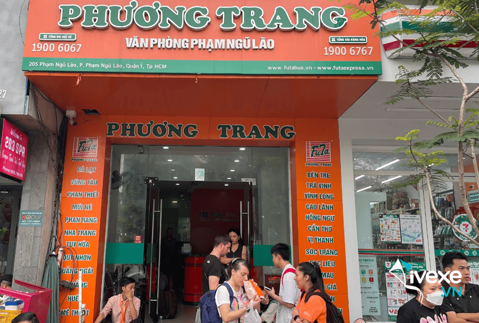 Địa chỉ văn phòng nhà xe Phương Trang tại Sài Gòn