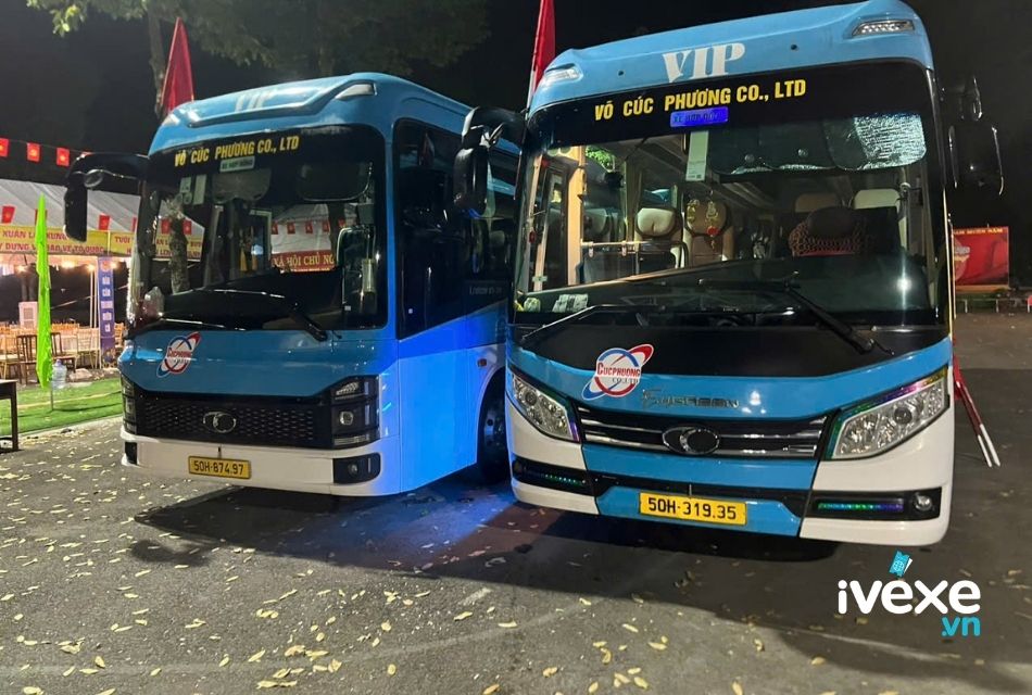 Nhà xe Võ Cúc Phương phục vụ tuyến Sài Gòn - Đồng Nai