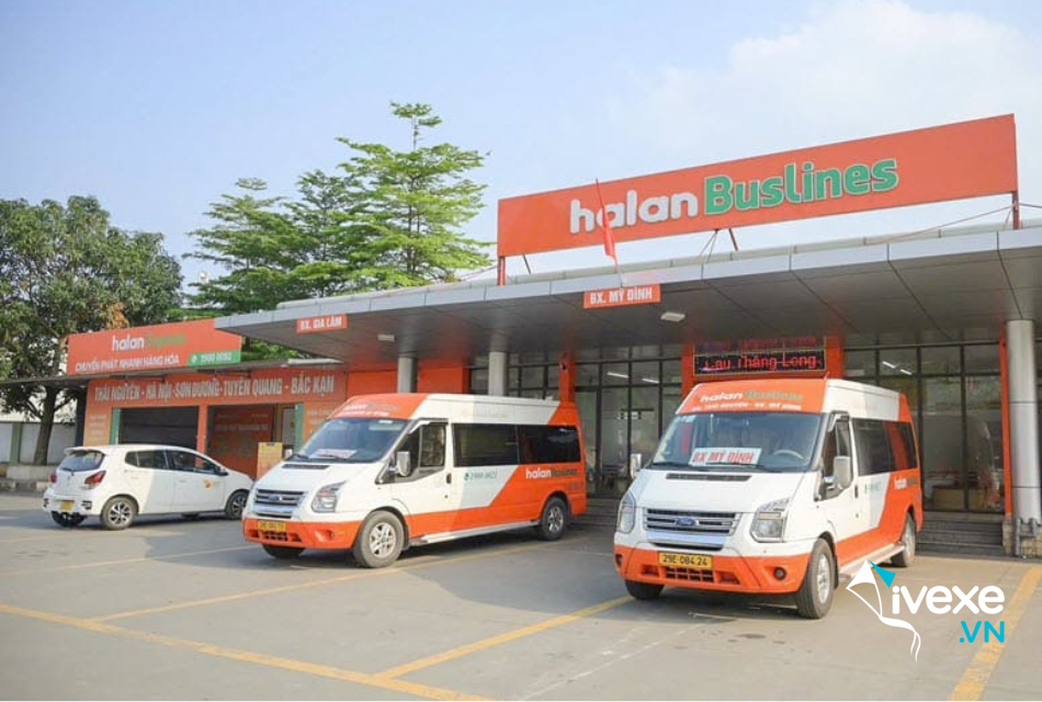 Nhà xe Halan Buslines tuyến Hà Nội đi Thái Nguyên