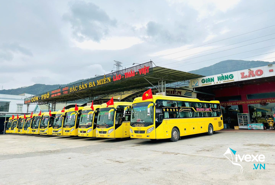 Nhà xe Hoàng Linh tuyến Hà Nội đi Quảng Bình