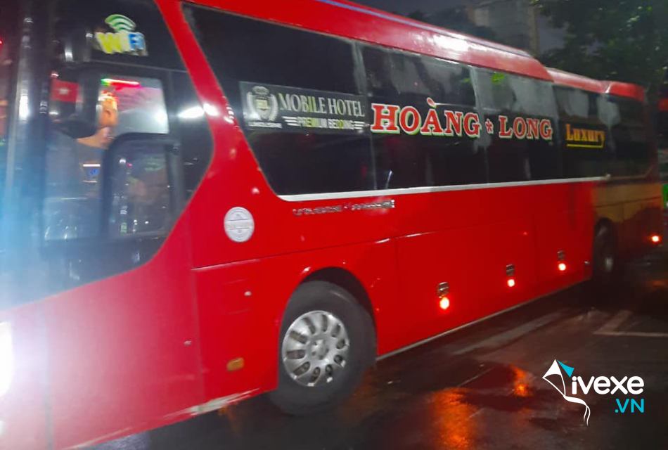 Nhà xe Hoàng Long (Đỏ) tuyến Hà Nội đi Sài Gòn
