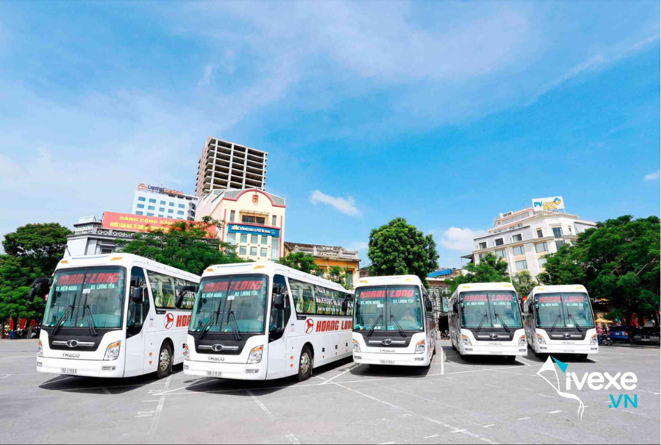 Nhà xe Hoàng Long tuyến Hà Nội đi Sài Gòn
