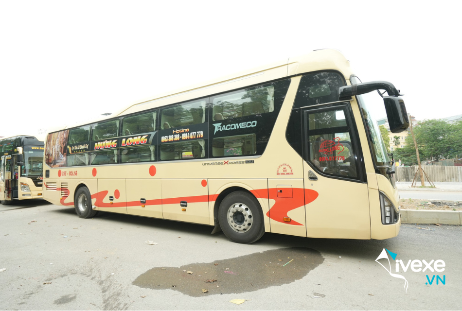 Nhà xe Hưng Long tuyến Hà Nội đi Quảng Bình