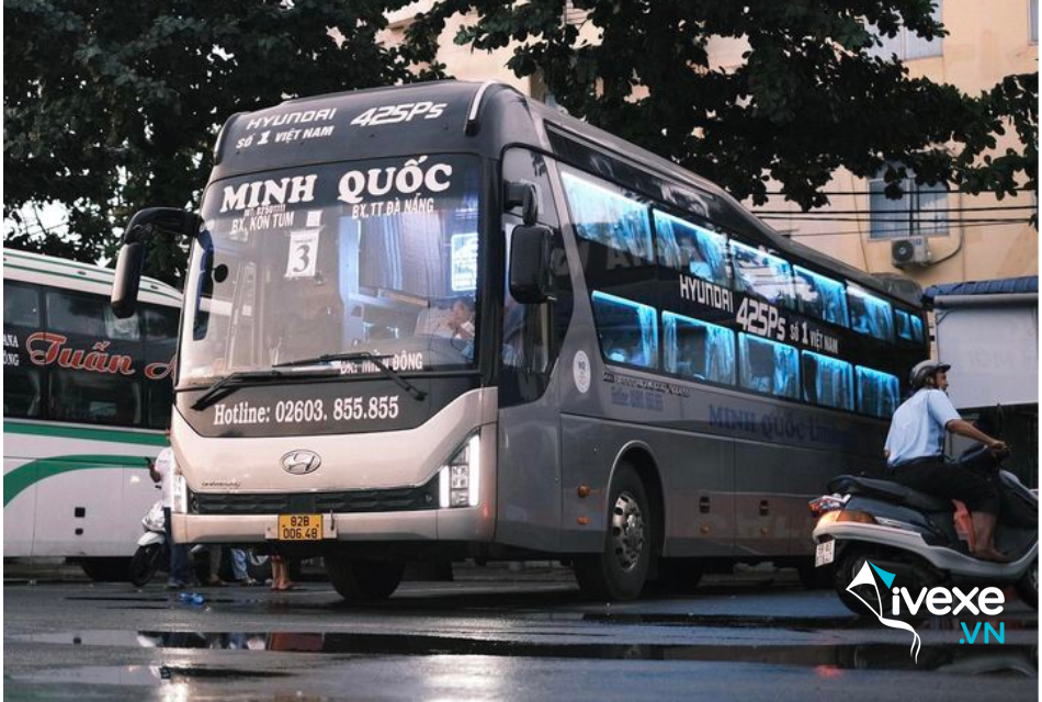 Nhà xe Minh Quốc tuyến Sài Gòn đi Gia Lai