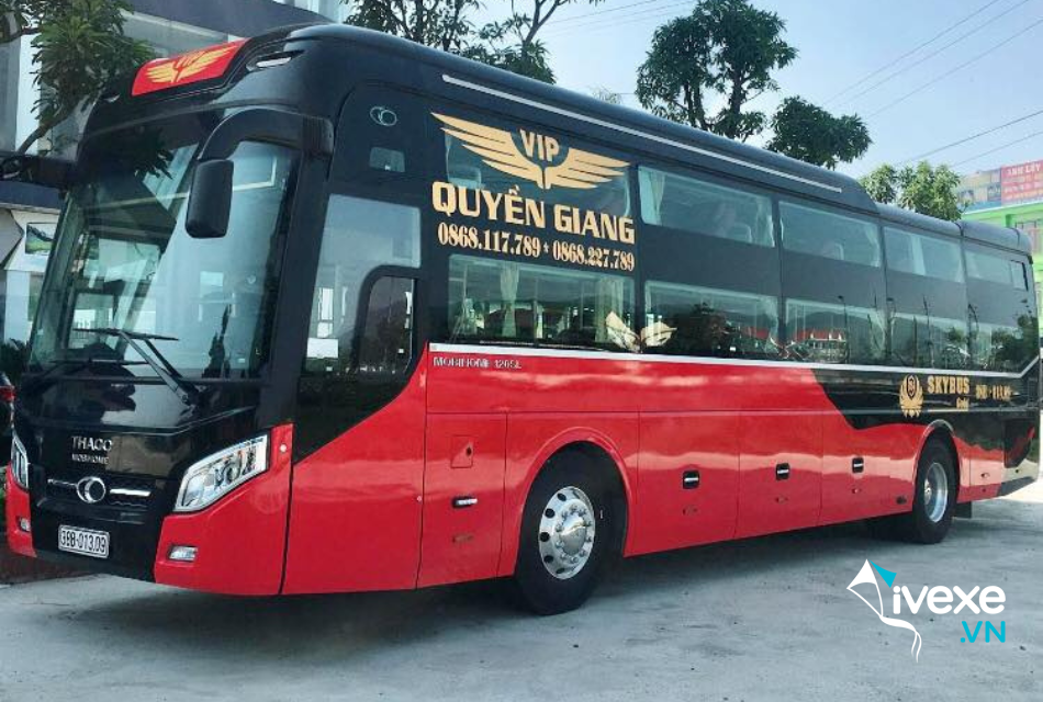 Nhà xe Quyền Giang tuyến Hà Nội đi Quảng Bình