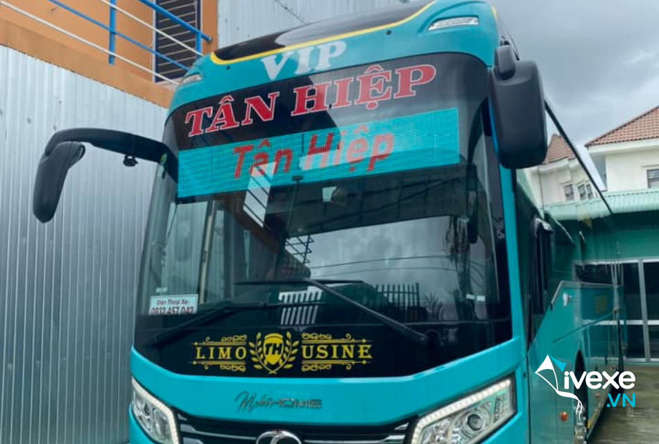 Nhà xe Tân Hiệp tuyến Sài Gòn đi Đà Nẵng 