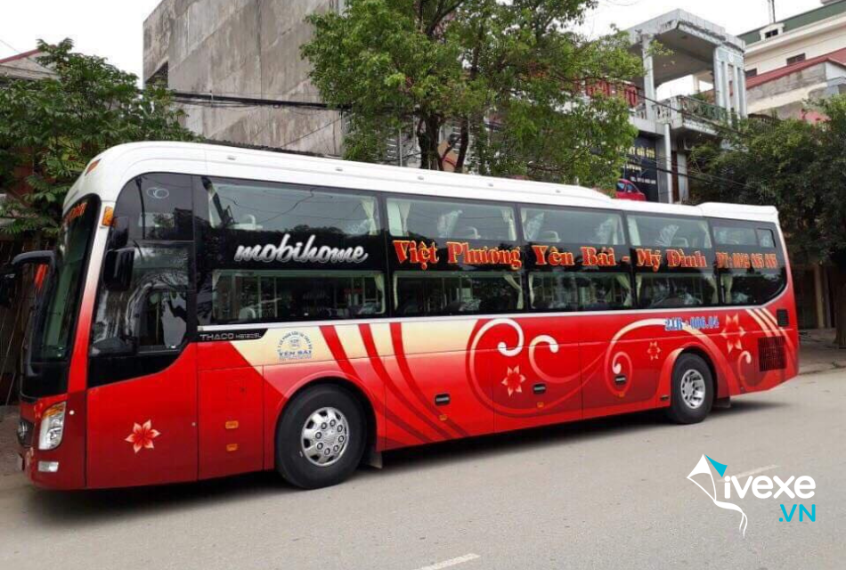 Nhà xe Việt Phương tuyến Hà Nội đi Yên Bái