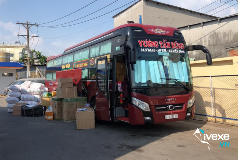 Nhà xe Vương Tấn Dũng tuyến Sài Gòn đi Gia Lai