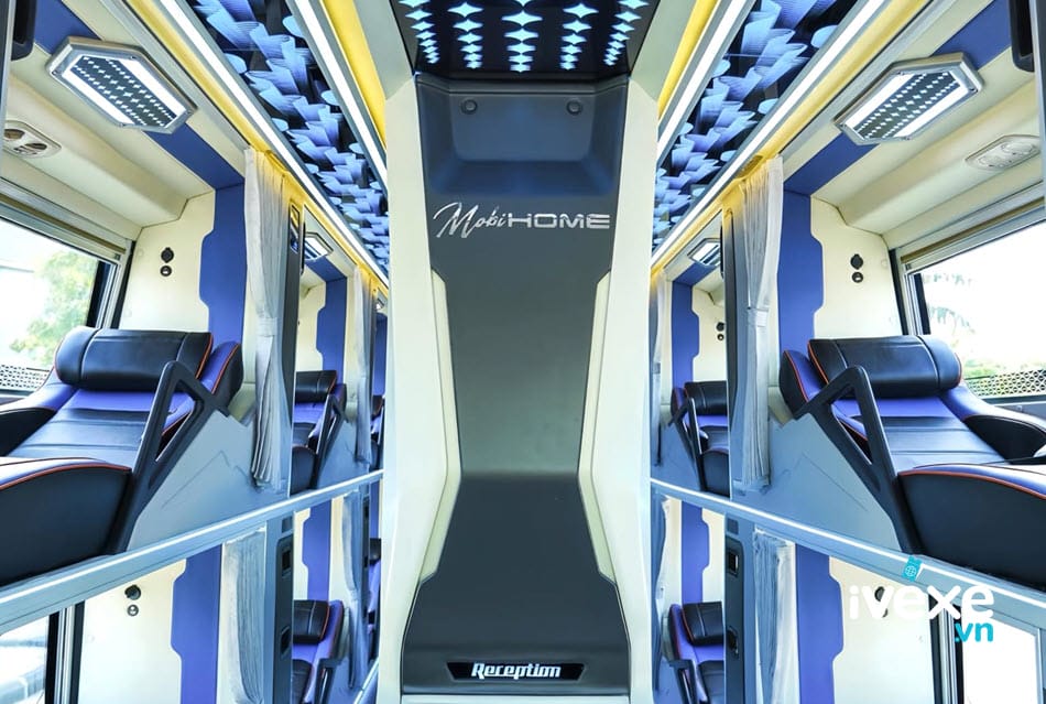 Tiện nghi xe Limousine 34 phòng của nha xe Ngọc Thông 1
