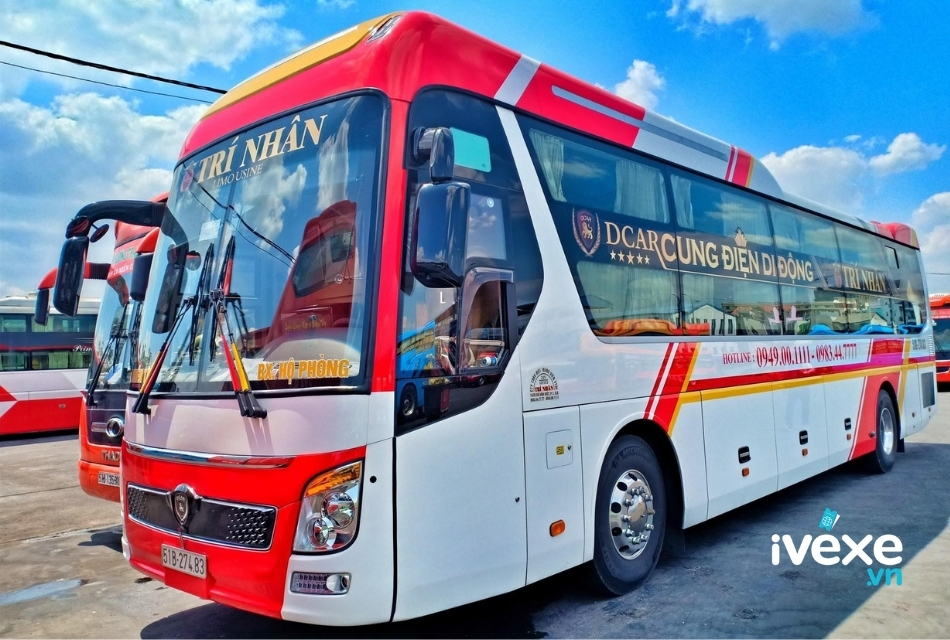 Dòng xe giường nằm 40 chỗ cao cấp của nhà xe Trí Nhân