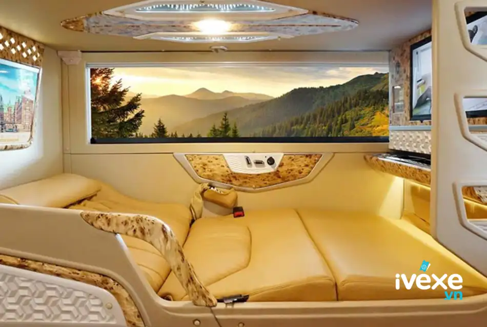 Xe Limousine cabin đôi cao cấp của xe khách Ngân Hà