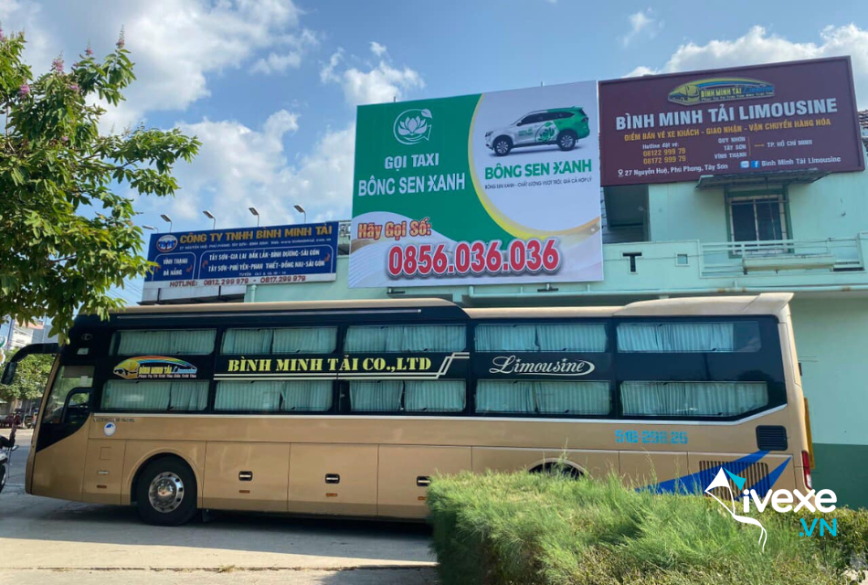 Nhà xe Bình Minh Tải tuyến Sài Gòn đi Bình Định