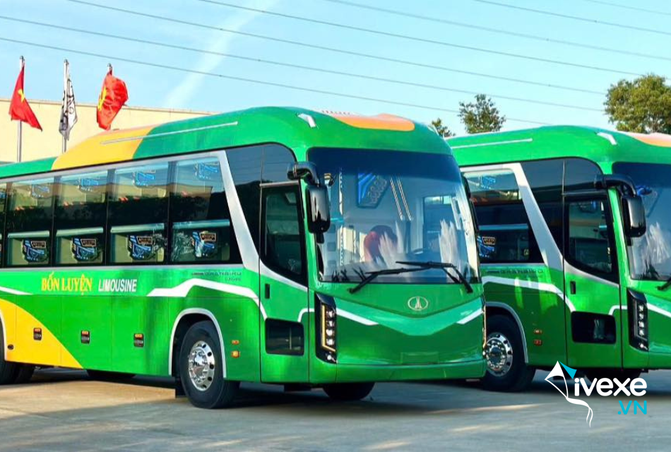 Nhà xe Bốn Luyện Express tuyến Đà Nẵng đi Sài Gòn