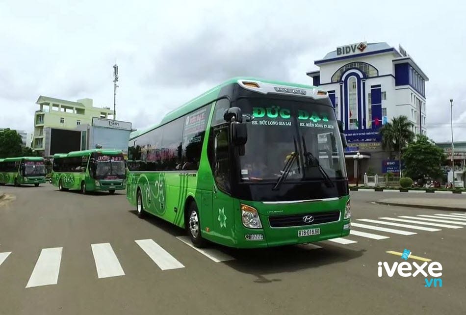 Nhà xe Đức Đạt tuyến xe Sài Gòn đi Gia Lai chất lượng cao