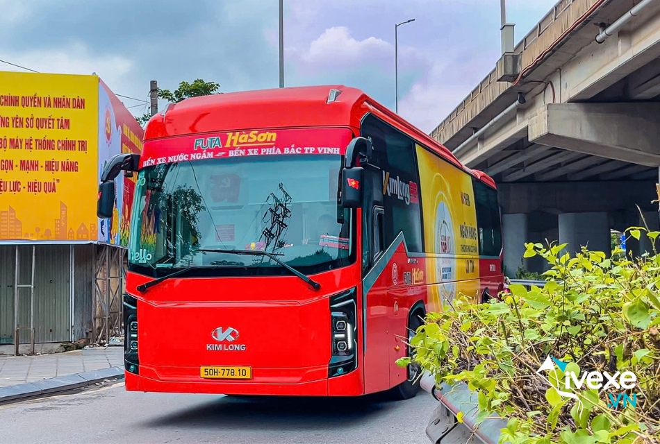 Nhà xe Futa Hà Sơn tuyến Đà Nẵng đi Hà Nội