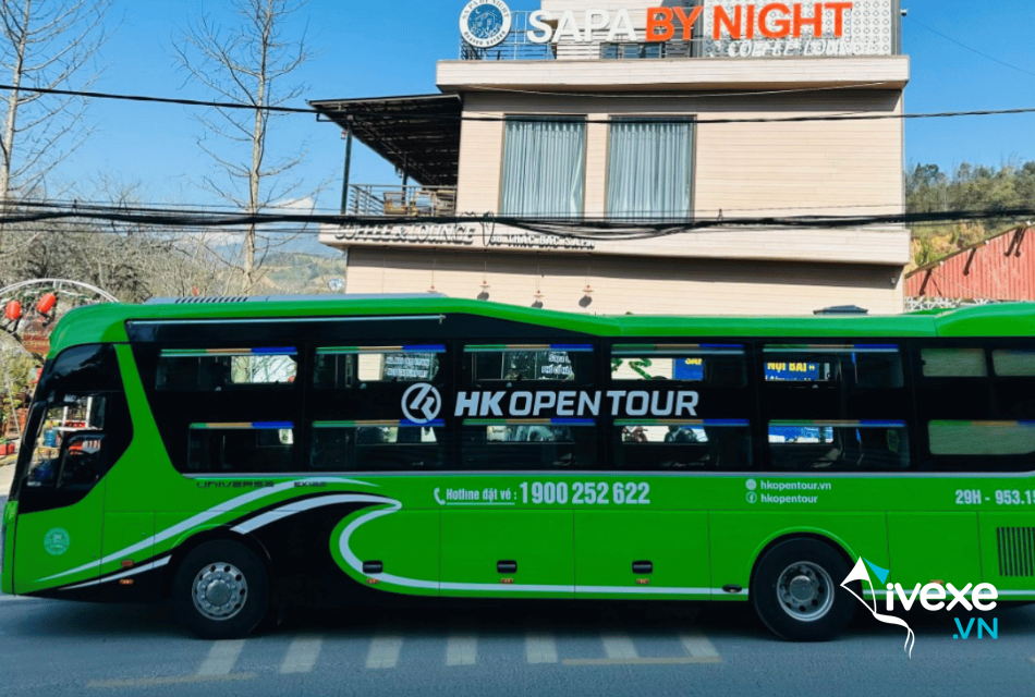Nhà xe HK Open Tour tuyến Đà Nẵng đi Hà Nội