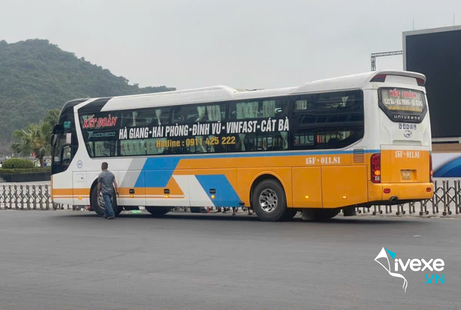 Nhà xe HTX Kết Đoàn Cát Bà tuyến Thanh Hóa đi Hải Phòng