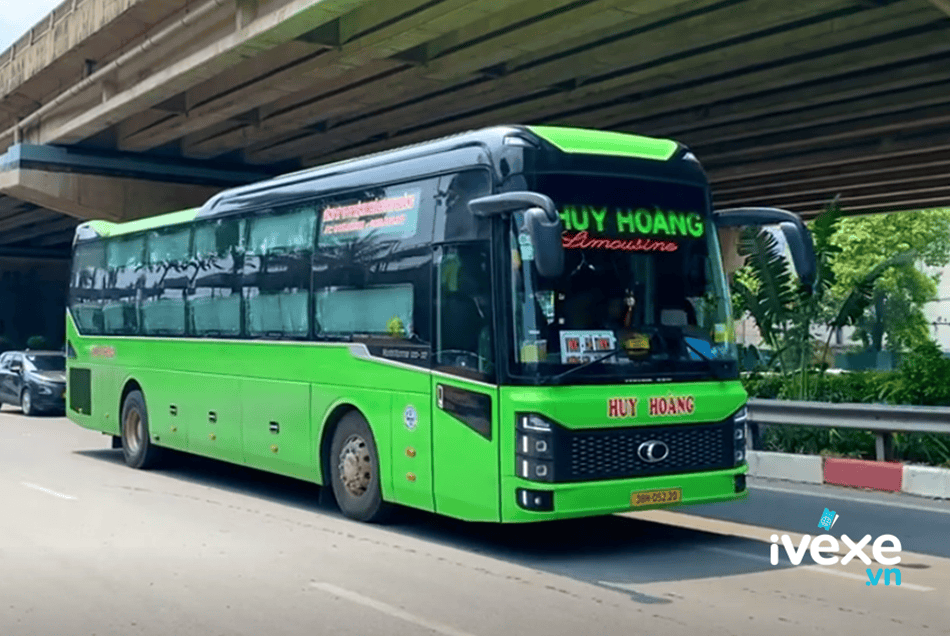 Nhà xe Huy Hoàng tuyến xe Hà Nội đi Hà Tĩnh giá vé rẻ
