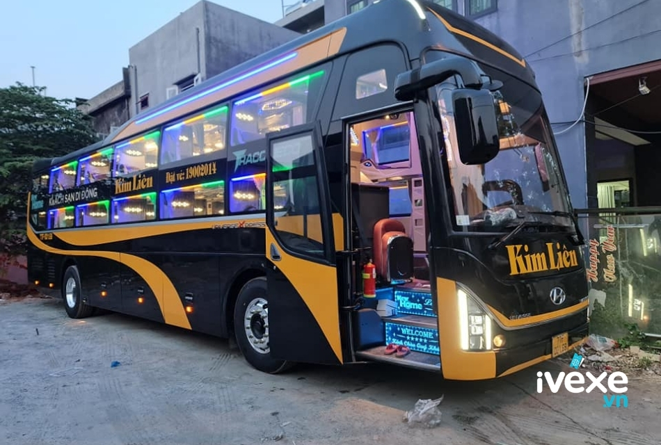 Nhà xe Kim Liên chuyên vận chuyển hành khách với dịch vụ chất lượng cao