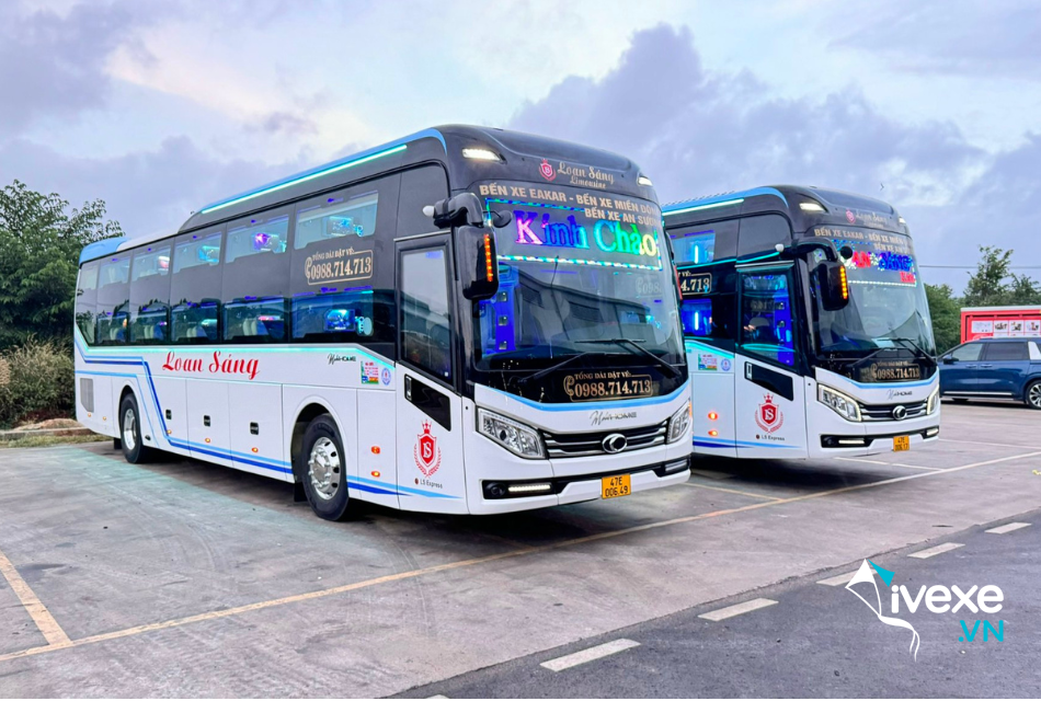 Nhà xe Loan Sáng tuyến Sài Gòn đi Buôn Ma Thuột