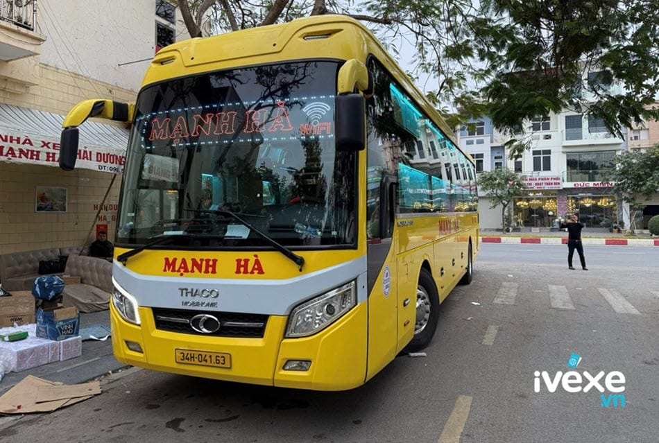 Nhà xe Mạnh Hà tuyến xe Hà Nội đi Hà Giang giá tốt
