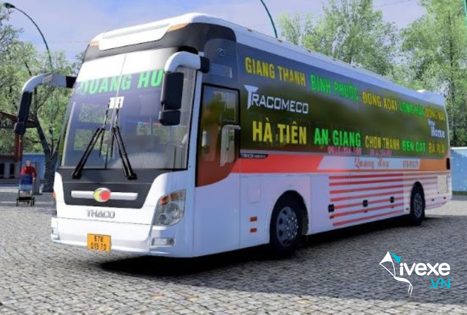 Nhà xe Quang Huy tuyến Sài Gòn đi Châu Đốc - An Giang