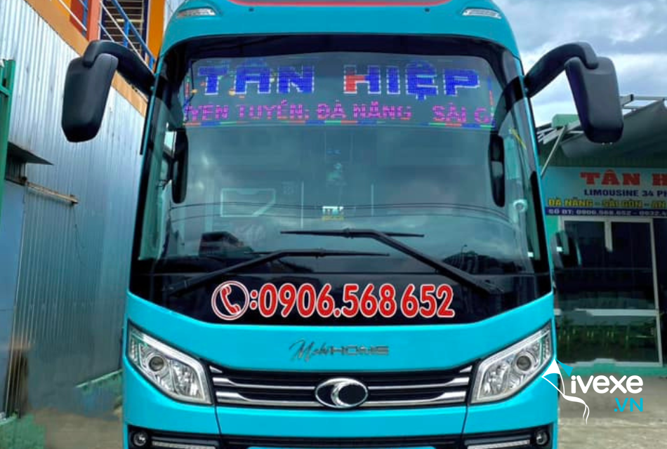 Nhà xe Tân Hiệp tuyến Đà Nẵng đi Sài Gòn