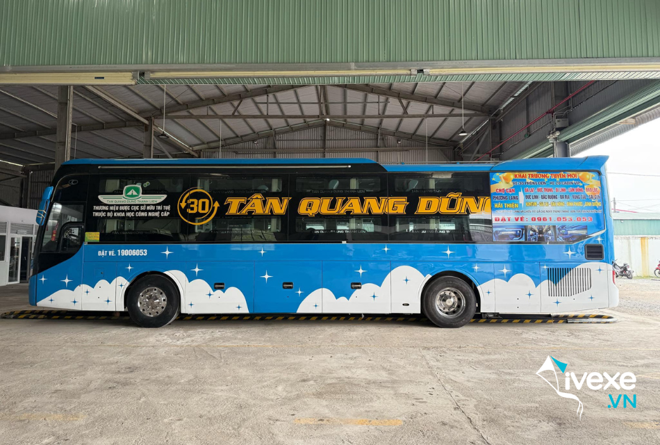 Nhà xe Tân Quang Dung tuyến Đà Nẵng đi Sài Gòn