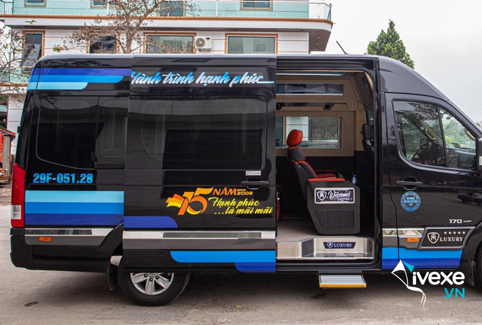 Nhà xe X.E Việt Nam tuyến Thái Bình đi Hà Nội